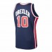 USA Basketball Clyde Drexler Men's Mitchell & Ness Navy Home 1992 Dream Team Authentic Jersey