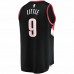 Portland Trail Blazers Nassir Little Men's Fanatics Branded Black Fast Break Player Jersey - Icon Edition