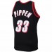 Portland Trail Blazers Scottie Pippen Men's Mitchell & Ness Black 1999-00 Hardwood Classics Swingman Jersey