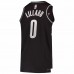 Portland Trail Blazers Damian Lillard Men's Nike Black Select Series Rookie of the Year Swingman Team Jersey