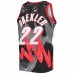 Portland Trail Blazers Clyde Drexler Men's Mitchell & Ness Black Hardwood Classics 1991-92 Hyper Hoops Swingman Jersey