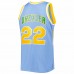 Portland Trail Blazers Clyde Drexler Men's Mitchell & Ness Light Blue 1983-84 Hardwood Classics Reload 3.0 Swingman Jersey