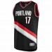 Portland Trail Blazers Shaedon Sharpe Men's Fanatics Branded Black 2022 NBA Draft First Round Pick Fast Break Replica Player Jersey - Icon Edition