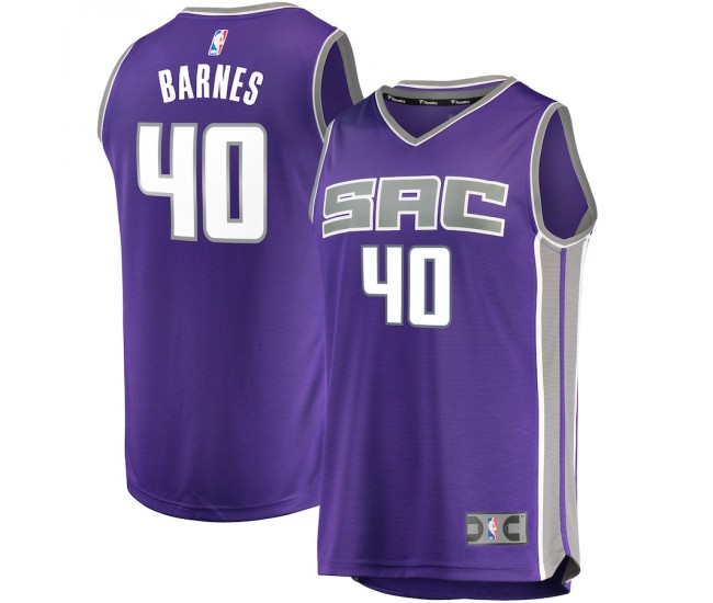 Sacramento Kings Harrison Barnes Men's Fanatics Branded Purple Fast Break Replica Jersey - Icon Edition