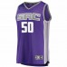 Sacramento Kings Caleb Swanigan Men's Fanatics Branded Purple Fast Break Replica Jersey - Icon Edition