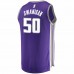 Sacramento Kings Caleb Swanigan Men's Fanatics Branded Purple Fast Break Replica Jersey - Icon Edition