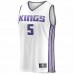 Sacramento Kings De'Aaron Fox Men's Fanatics Branded White 2019/20 Fast Break Replica Player Jersey - Association Edition