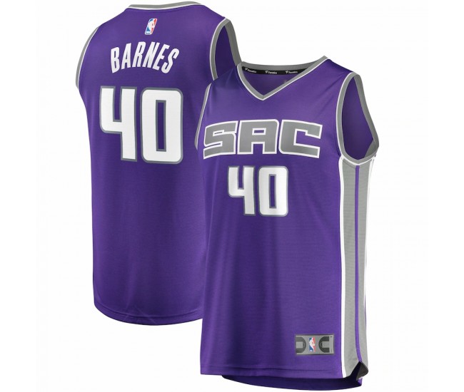 Sacramento Kings Harrison Barnes Men's Fanatics Branded Purple Fast Break Replica Player Jersey - Icon Edition