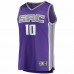 Sacramento Kings Justin James Men's Fanatics Branded Purple Fast Break Replica Jersey - Icon Edition