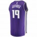 Sacramento Kings DaQuan Jeffries Men's Fanatics Branded Purple Fast Break Player Jersey - Icon Edition