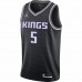 Sacramento Kings De'Aaron Fox Men's Jordan Brand Black 2020/21 Swingman Jersey - Statement Edition