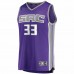 Sacramento Kings Jabari Parker Men's Fanatics Branded Purple 2020/21 Fast Break Replica Jersey - Icon Edition