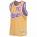 Sacramento Kings Mike Bibby Men's Mitchell & Ness Gold 2005-06 Hardwood Classics Swingman Jersey