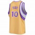 Sacramento Kings Mike Bibby Men's Mitchell & Ness Gold 2005-06 Hardwood Classics Swingman Jersey