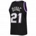 Sacramento Kings Vlade Divac Men's Mitchell & Ness Black 2000-01 Team Hardwood Classics Swingman Jersey