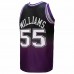 Sacramento Kings Jason Williams Men's Mitchell & Ness Purple/Black 2000/01 Hardwood Classics Fadeaway Swingman Player Jersey