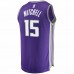 Sacramento Kings Davion Mitchell Men's Fanatics Branded Purple 2021/22 Fast Break Replica Jersey - Icon Edition