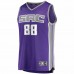 Sacramento Kings Neemias Queta Men's Fanatics Branded Purple 2021/22 Fast Break Replica Jersey - Icon Edition