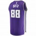 Sacramento Kings Neemias Queta Men's Fanatics Branded Purple 2021/22 Fast Break Replica Jersey - Icon Edition