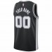 San Antonio Spurs Men's Nike Black Swingman Custom Jersey - Icon Edition