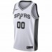 San Antonio Spurs Men's Nike White Custom Swingman Jersey - Association Edition