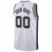 San Antonio Spurs Men's Nike White Custom Swingman Jersey - Association Edition