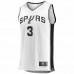 San Antonio Spurs Keldon Johnson Men's Fanatics Branded White Fast Break Replica Jersey - Association Edition