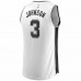 San Antonio Spurs Keldon Johnson Men's Fanatics Branded White Fast Break Replica Jersey - Association Edition