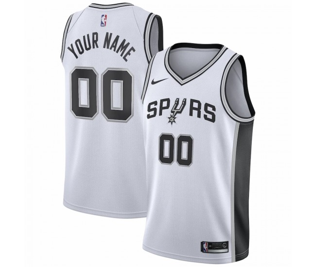 San Antonio Spurs Men's Nike White 2020/21 Swingman Custom Jersey - Association Edition