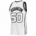 San Antonio Spurs David Robinson Men's Mitchell & Ness White Out Swingman Jersey