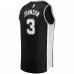 San Antonio Spurs Keldon Johnson Men's Fanatics Branded Black 2021/22 Fast Break Replica Player Jersey - Statement Edition