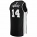 San Antonio Spurs Blake Wesley Men's Fanatics Branded Black 2022 NBA Draft First Round Pick Fast Break Replica Player Jersey - Icon Edition