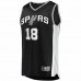 San Antonio Spurs Isaiah Roby Men's Fanatics Branded Black Fast Break Replica Jersey - Icon Edition