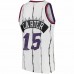 Toronto Raptors Vince Carter Men's Mitchell & Ness White 1997-98 Hardwood Classics Swingman Jersey