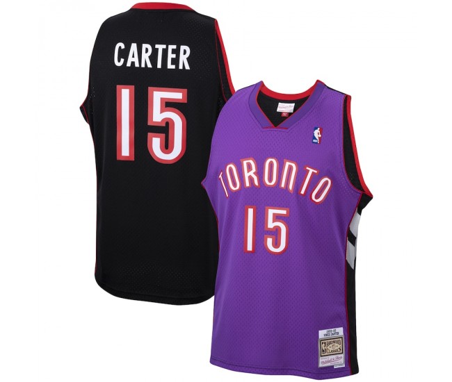 Toronto Raptors Vince Carter Men's Mitchell & Ness Purple 1999-2000 Hardwood Classics Swingman Jersey