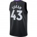 Toronto Raptors Pascal Siakam Men's Nike Black/Purple 2020/21 Swingman Player Jersey - Earned Edition