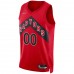 Toronto Raptors Men's Nike Red 2021/22 Diamond Swingman Custom Jersey - Icon Edition