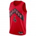 Toronto Raptors Scottie Barnes Men's Nike Red 2021 NBA Draft First Round Pick Swingman Jersey - Icon Edition