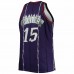 Toronto Raptors Vince Carter Men's Mitchell & Ness Purple Big & Tall 1998-99 NBA 75th Anniversary Diamond Swingman Jersey