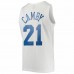 Toronto Raptors Marcus Camby Men's Mitchell & Ness White 1996-97 Hardwood Classics Swingman Jersey