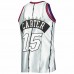 Toronto Raptors Vince Carter Men's Mitchell & Ness Platinum 1998-99 Hardwood Classics 75th Anniversary Swingman Jersey