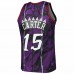 Toronto Raptors Vince Carter Men's Mitchell & Ness Purple 1998-99 Hardwood Classics Marble Swingman Jersey