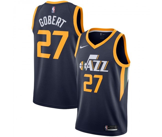 Utah Jazz Rudy Gobert Men's Nike Navy Replica Swingman Jersey - Icon Edition