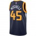 Utah Jazz Donovan Mitchell Men's Nike Navy Replica Swingman Jersey - Icon Edition