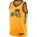 Utah Jazz Donovan Mitchell Men's Jordan Brand Gold 2020/21 Swingman Jersey - Statement Edition