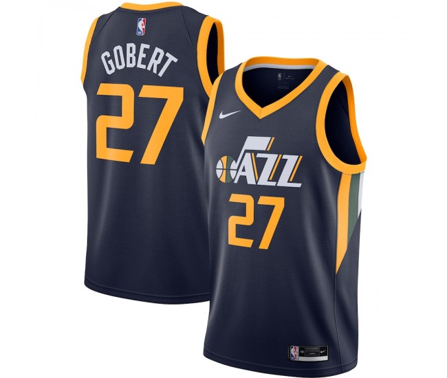 Utah Jazz Rudy Gobert Men's Nike Navy 2020/21 Swingman Jersey - Icon Edition