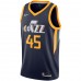 Utah Jazz Donovan Mitchell Men's Nike Navy 2020/21 Swingman Jersey - Icon Edition