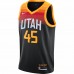 Utah Jazz Donovan Men's Mitchell Nike Black 2021/22 Swingman Player Jersey - City Edition