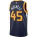 Utah Jazz Donovan Mitchell Men's Nike Navy 2021/22 Diamond Swingman Jersey - Icon Edition