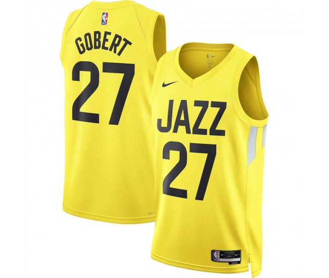 Unisex Utah Jazz Rudy Gobert Nike Gold 2022/23 Swingman Jersey - Icon Edition